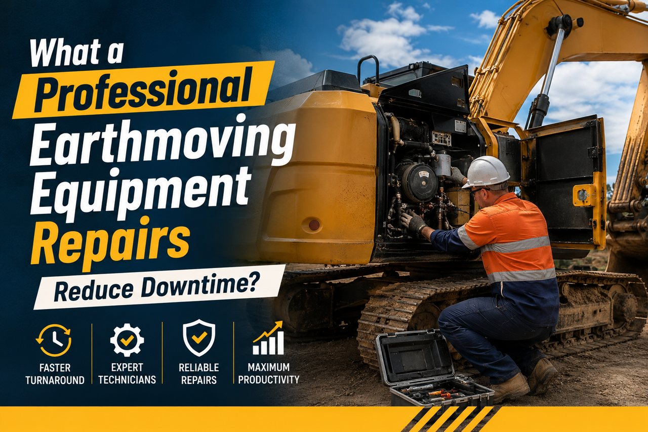 earthmoving equipment repairs brisbane