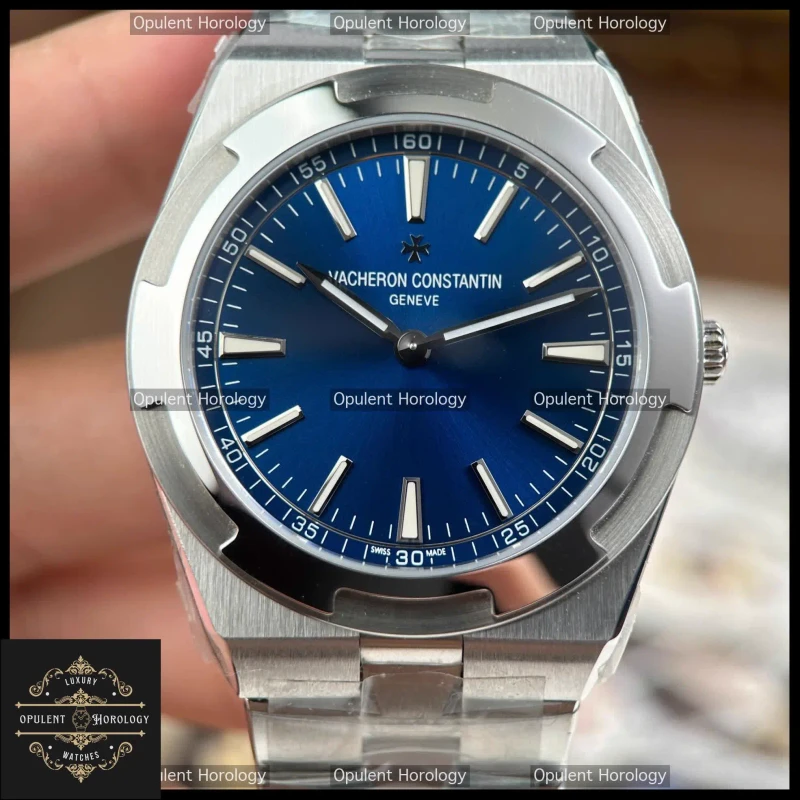 Vacheron Constantin Overseas Ultra-Thin 2000V 40mm Blue Dial Calibre 1120 - Super Clone
