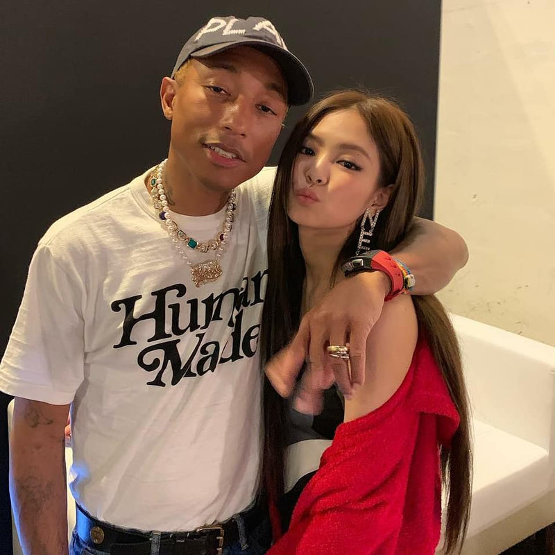 Pharrell With BLACKPINK