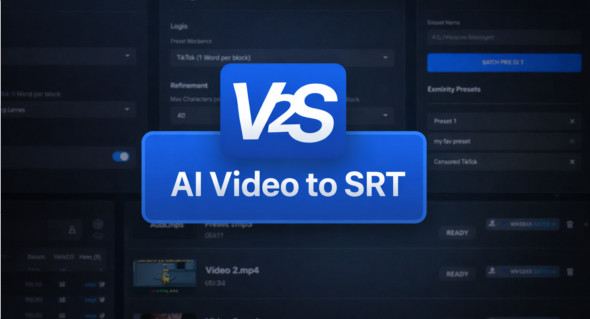 AI Video to SRT v1.1.1