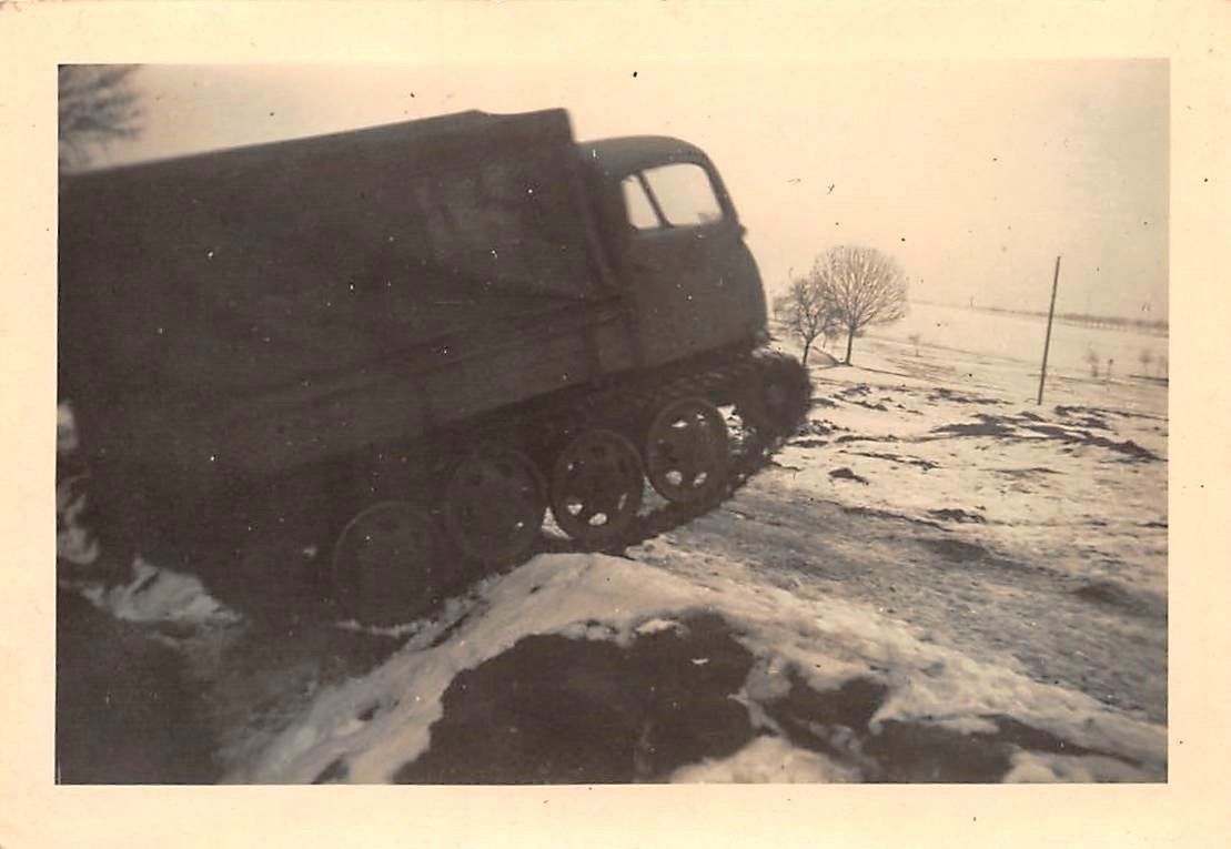 Foto Raupenschlepper Steyr RSO im Einsatz in Ruß