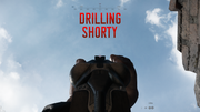 Drilling Shorty - centered, but low