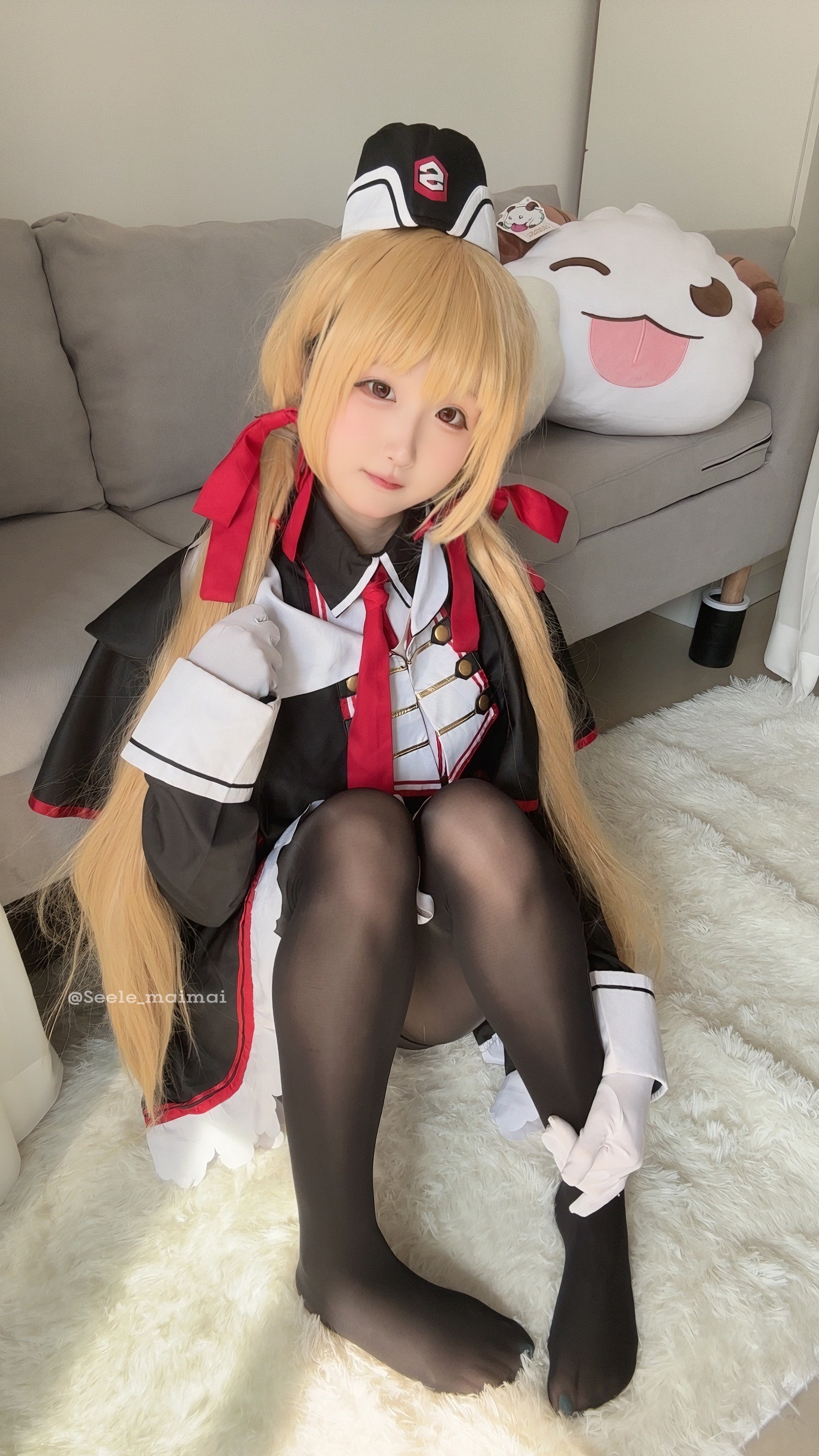 Seele麦麦在原七海 Cosplay 写真｜青春活力系高清套图（17P-17M）插图1