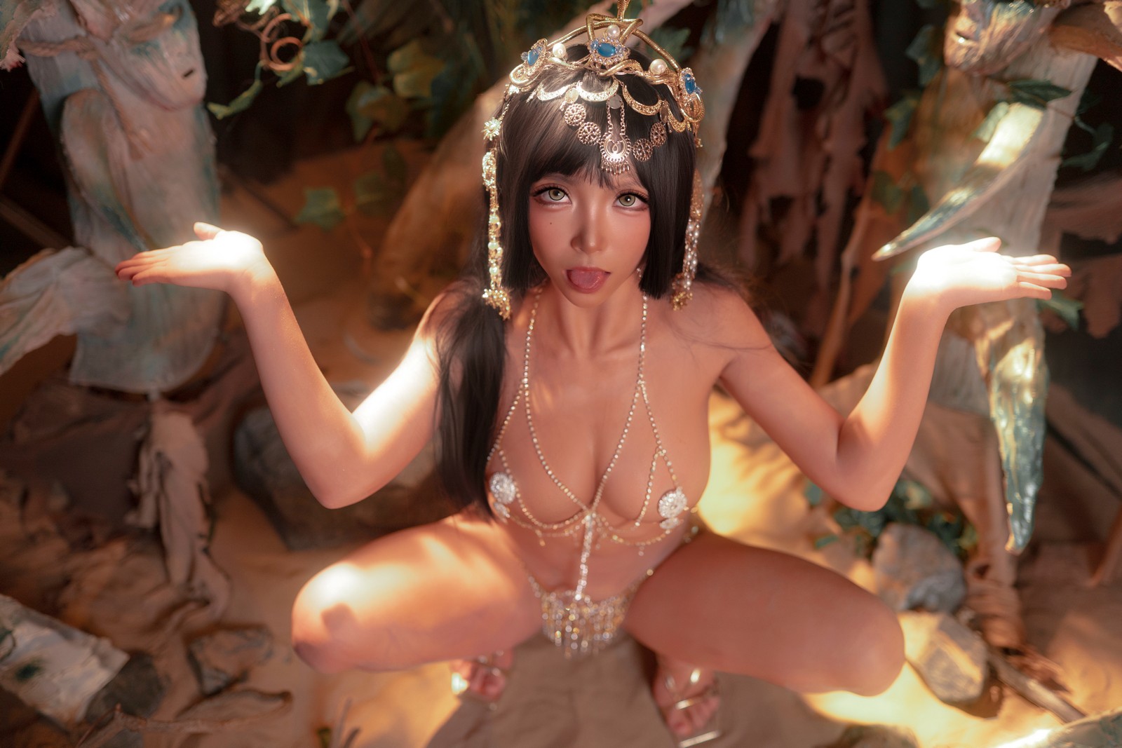 Bangni邦尼 – 埃及公主 Cosplay 高清写真集（71P-1.2GB）异域风插图8