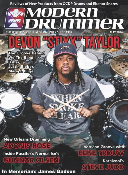 Modern Drummer Magazine May 2026