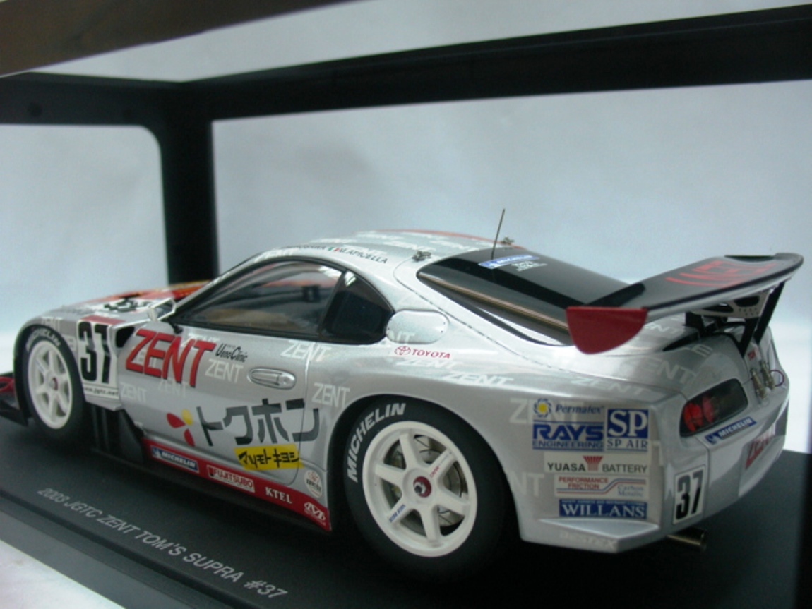 WOW EXTREMELY RARE Toyota Supra #37 Toms 500HP JGTC Super GT 2003