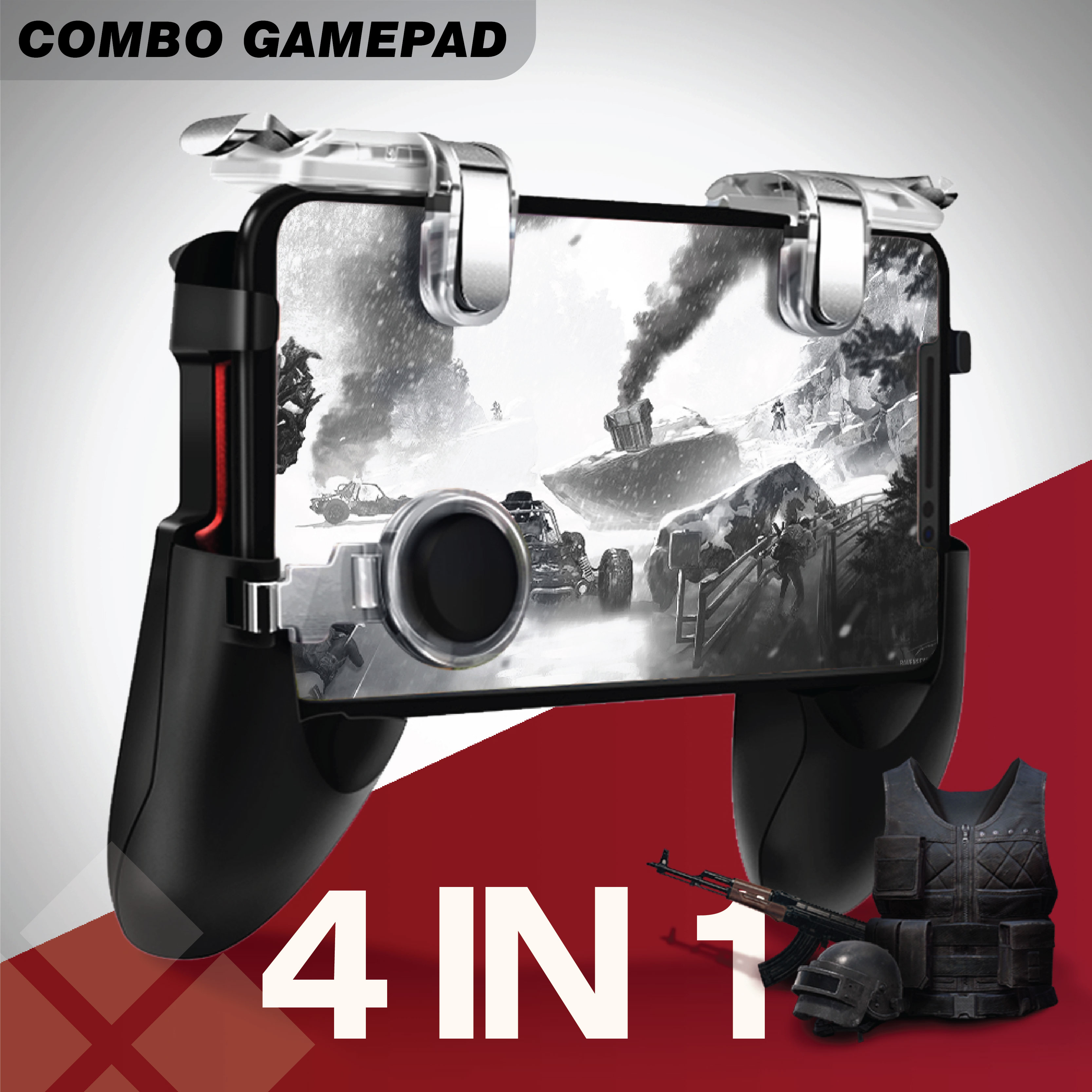 Details about Mobile Phone Game Trigger Joystick Gamepad For PUBG Fortnite Shooter Controller Details about Mobile Phone Game Trigger Joystick Gamepad For PUBG Fortnite Shooter Controller -