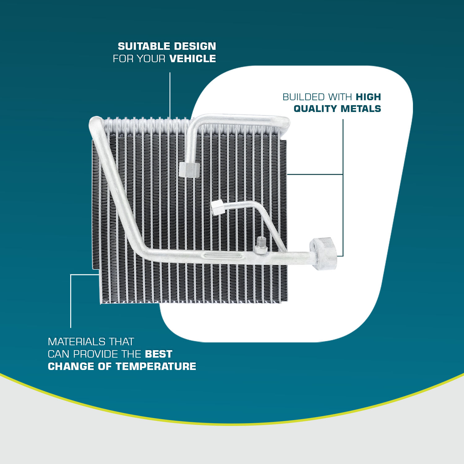 A/C Evaporator for Caterpillar OE# 255-6210