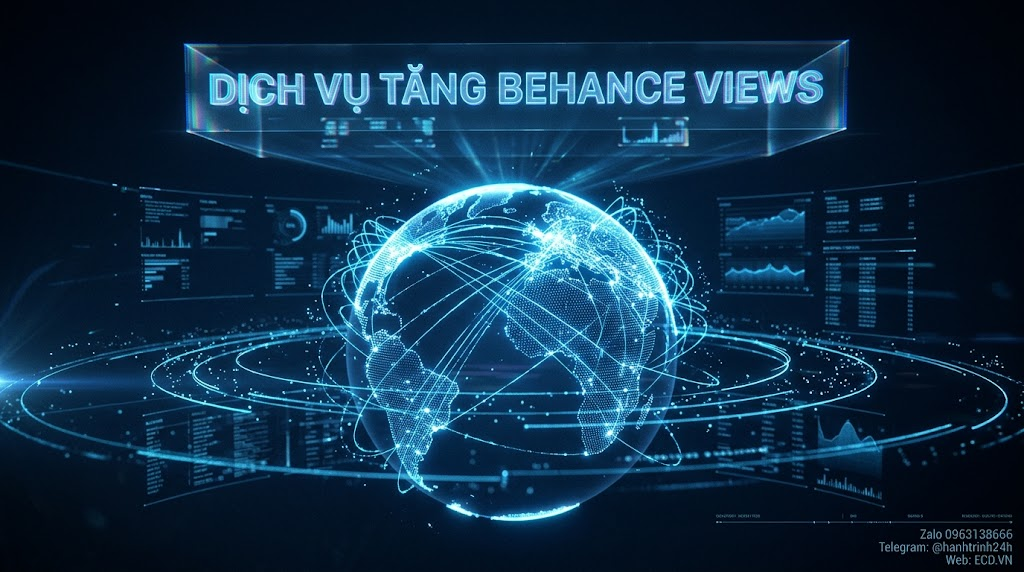 dịch vụ tăng behance views miễn phí tăng lượt xem
