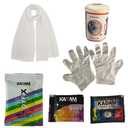 Penkraft Tie And Dye Art on Stole DIY Kit | Complete DIY Craft Kit for Beginners & Hobby Artists