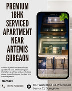 Premium 1BHK Serviced Apartment Near Artemis Gurgaon