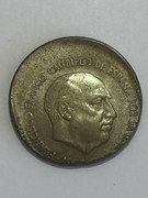 * ERROR * 1 peseta 1963*63 MUY DESPLAZADA Y COSPEL RAJADO 58-E5-D917-98-C1-4-EF0-9382-462-B33-A16-D51