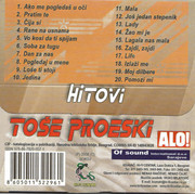 Tose Proeski - Diskografija Back