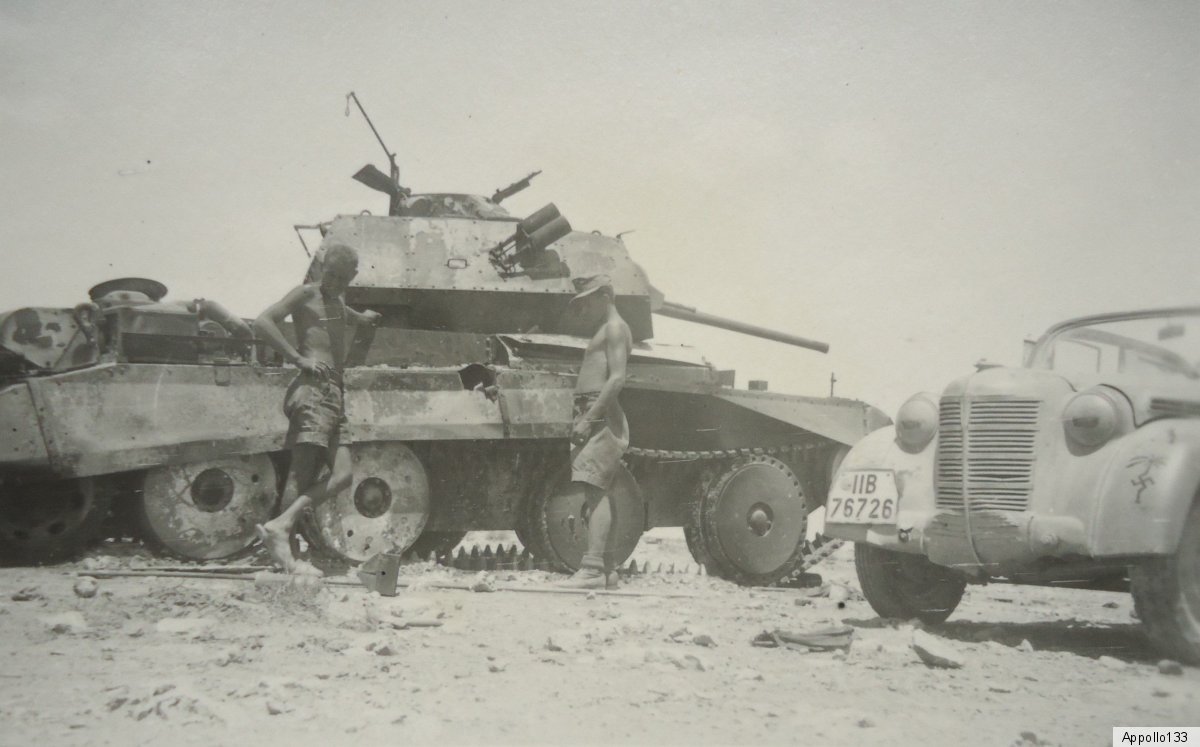 -DAK-Afrika-Korps-Pz-Aufkl.Abt.33-15Pz.Div-VW-Kü