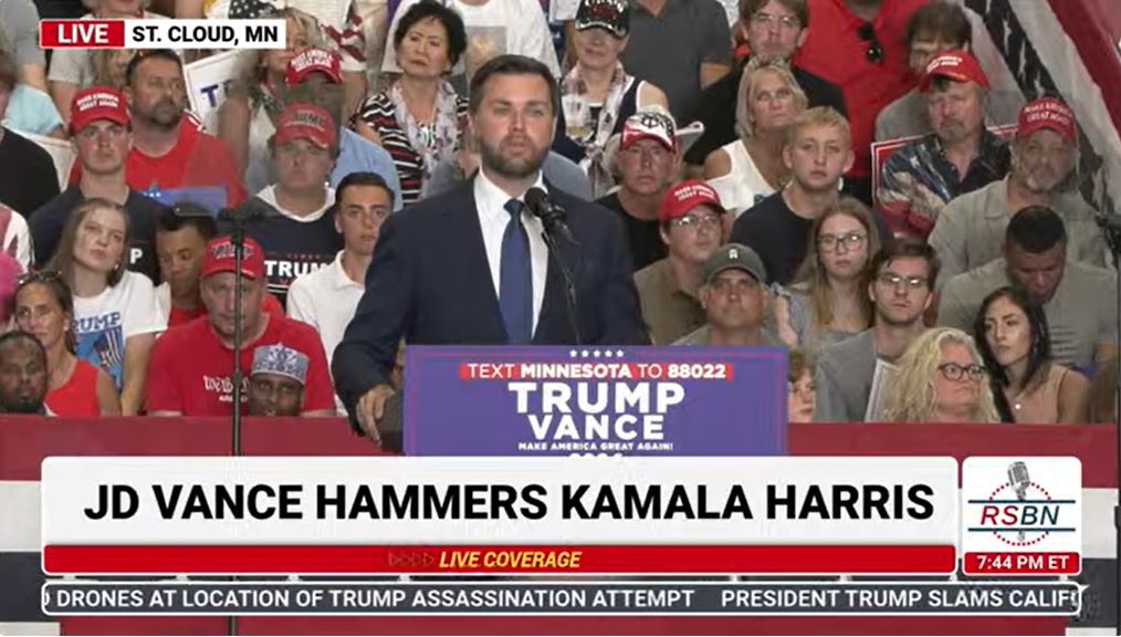 LIVE: President Trump and JD Vance Hold a Rally in St. Cloud, Minnesota ...