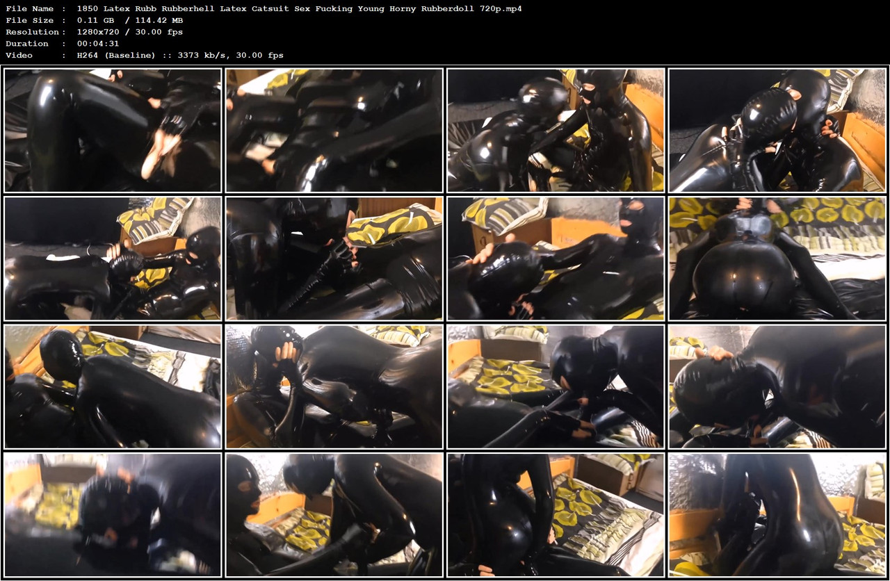 1850 Latex Rubb Rubberhell Latex Catsuit Sex Fucking Young Horny Rubberdoll 720p mp4