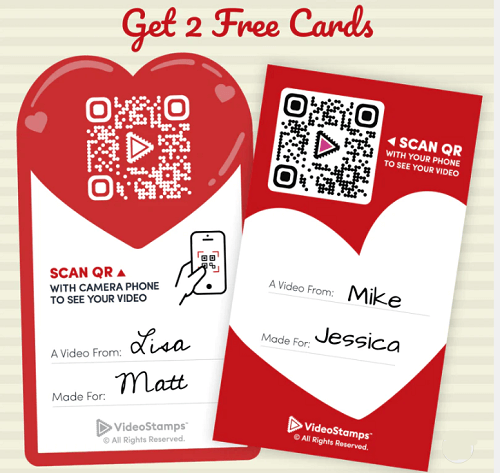 Get 2 Free Christmas VideoStamps + Free Shipping Get 2 Free Christmas VideoStamps + Free Shipping