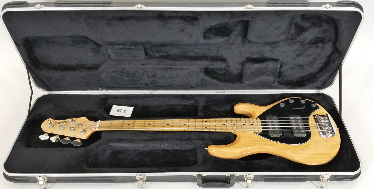 Musicman Stingray 5 HH 2006 Natual Wood 08