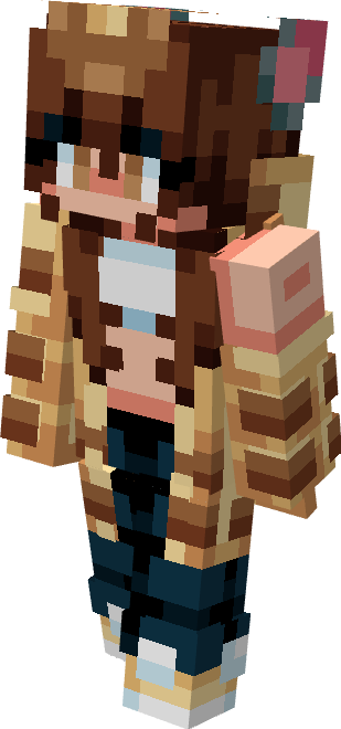 Day 13 of making pmcers without their permission in hive style or smth like that: @WaffleWolf! Minecraft Skin