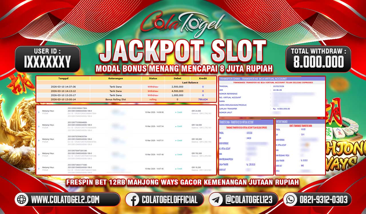 JACKPOT SLOT GACORR!!