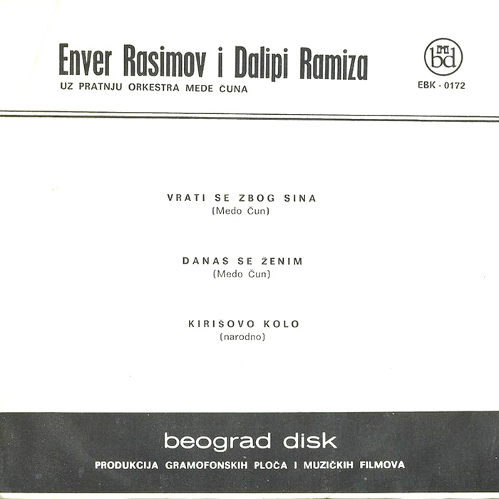 Enver Rasimov i Ramiza Dalipi 1971 z