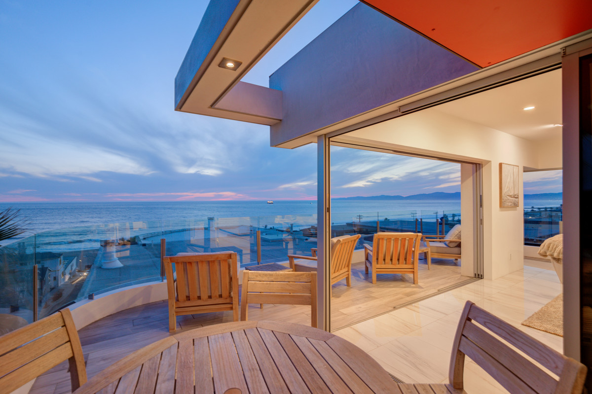 South Bay coastline at sunset