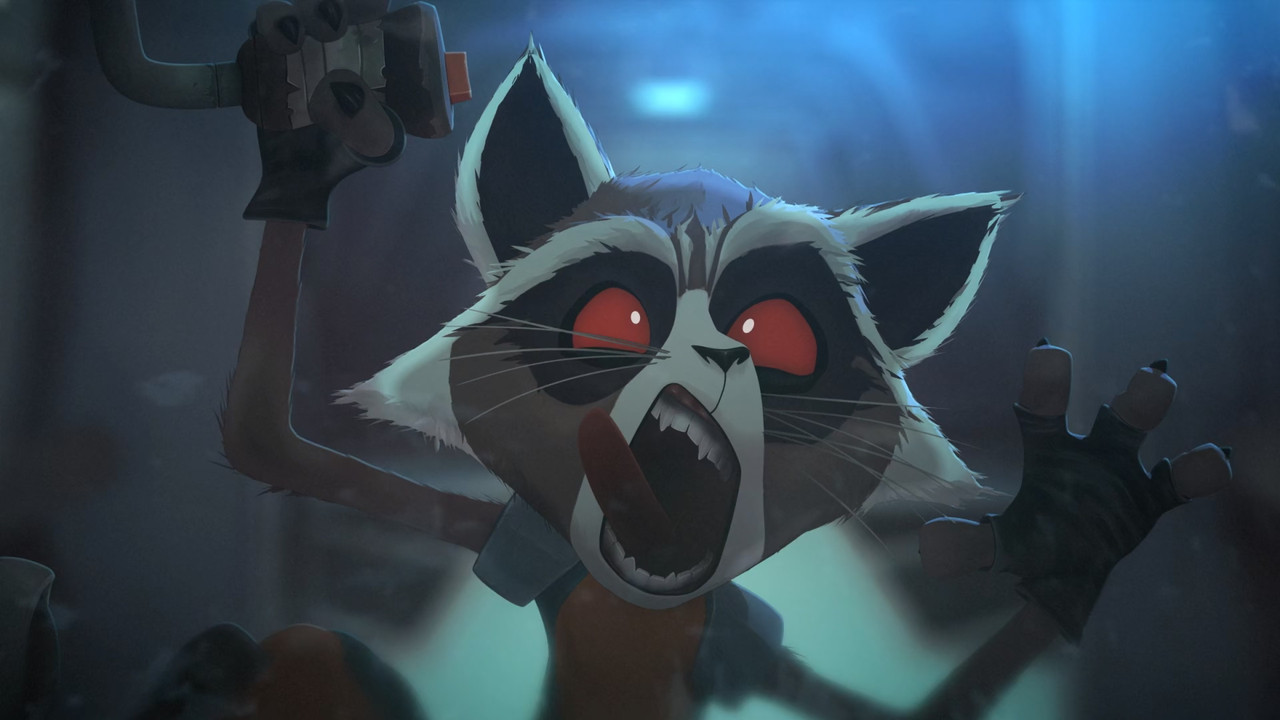 Marvel's Rocket & Groot (2017) S01E01 Dream Machine (1080p DSNP Webrip x265 10bit EAC3 5.1 - HxD) [T