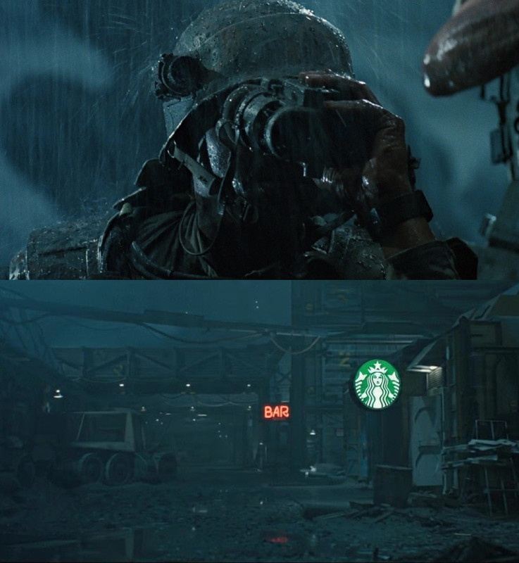 aliens starbucks