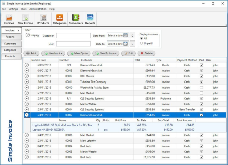 SimpleSoft Simple Invoice 3.22.0.19 Multilingual