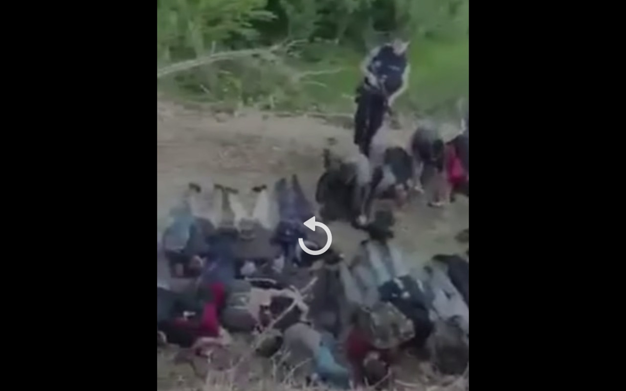 Policija pri Ilirski Bistrici prestregla večjo skupino(122 komadov) migrantov #video 1-4