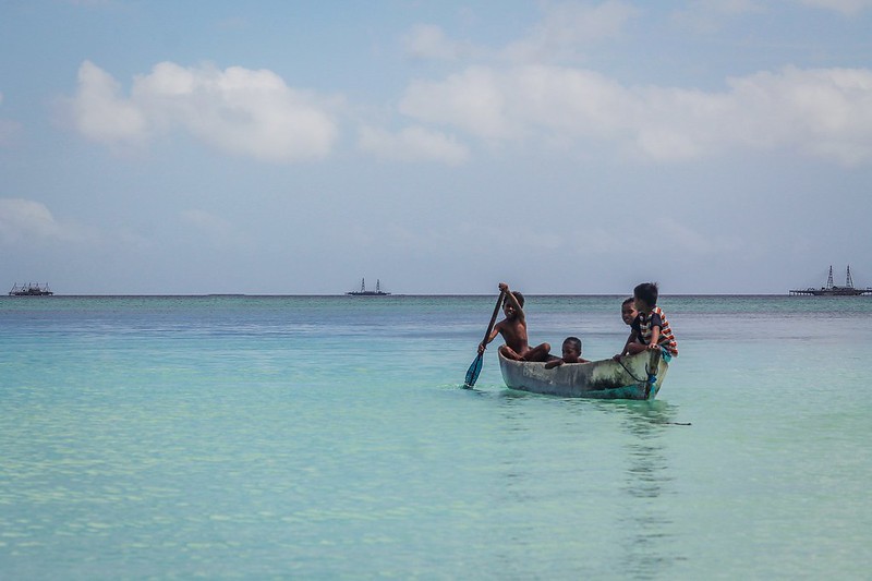 Ilustrasi liburan akhir pekan ke Pantai Ngurbloat Maluku