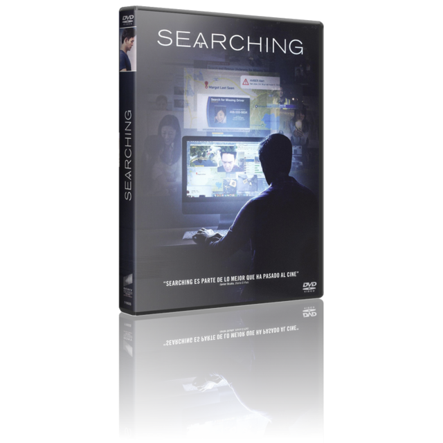 Portada - Searching [2018] [DVD9 Full] [Pal] [Cast/Ing] [Sub:Varios] [Thriller]