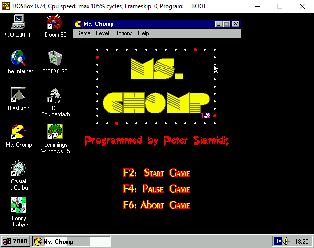 how to run windows 95 on dosbox for android