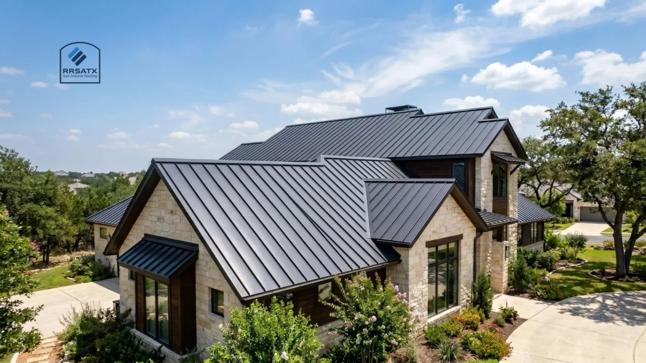 Standing seam metal roof panel metal types San Antonio