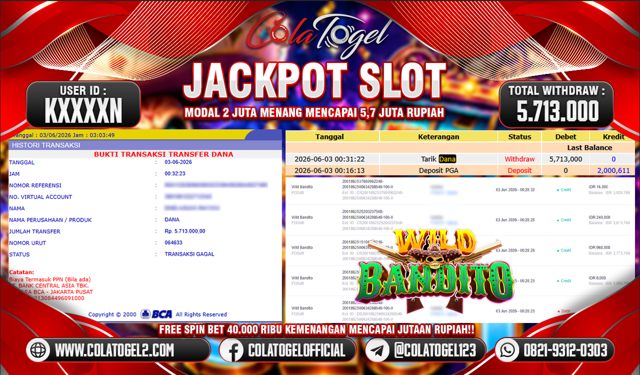 JACKPOT SLOT GACOR!!