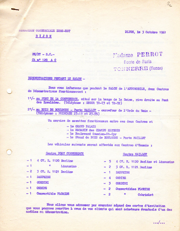 1961 10-03 - R4 - circ 128 - essais au Salon (1)