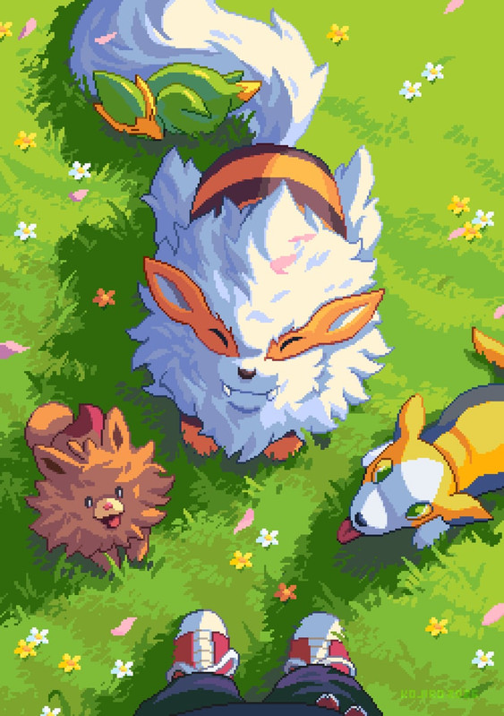 arcanine-pombon-boltund-and-electrike-po