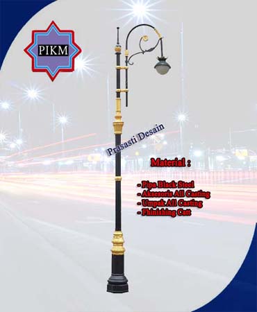 Tiang Pju Oktagonal Decorative