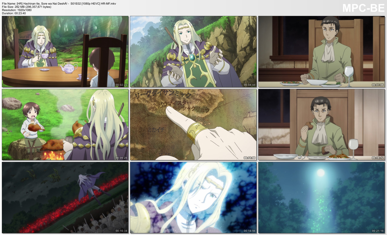 [HR] Hachinan tte, Sore wa Nai DeshÅ! -  S01E02 [1080p HEVC] HR-MF.mkv_thumbs