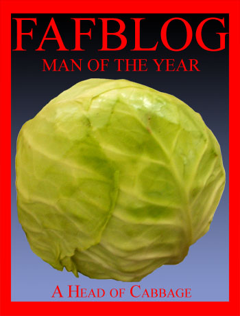 Man of the Year 2004: A Head of Cabbage