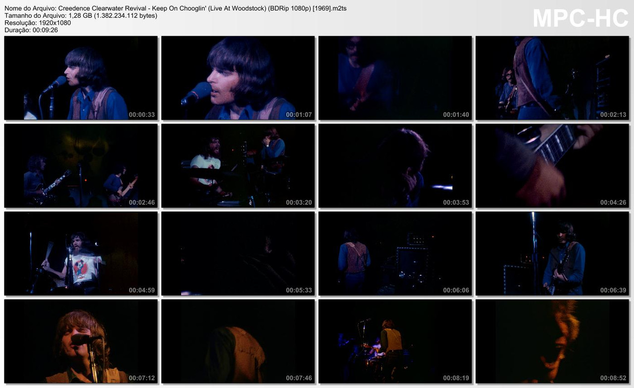Creedence Clearwater Revival - Keep On Chooglin' (Live At Woodstock) (BDRip 1080p) [1969]