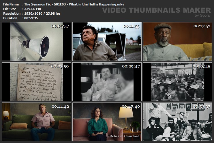 The Synanon Fix - S01E03 - What in the Hell is Happening.mkv