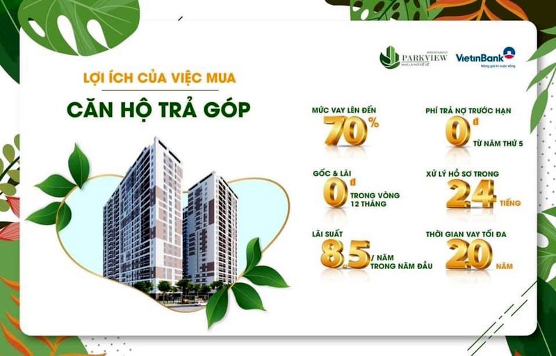 Lợi ích của mua trả góp căn hộ Park View Thuận An