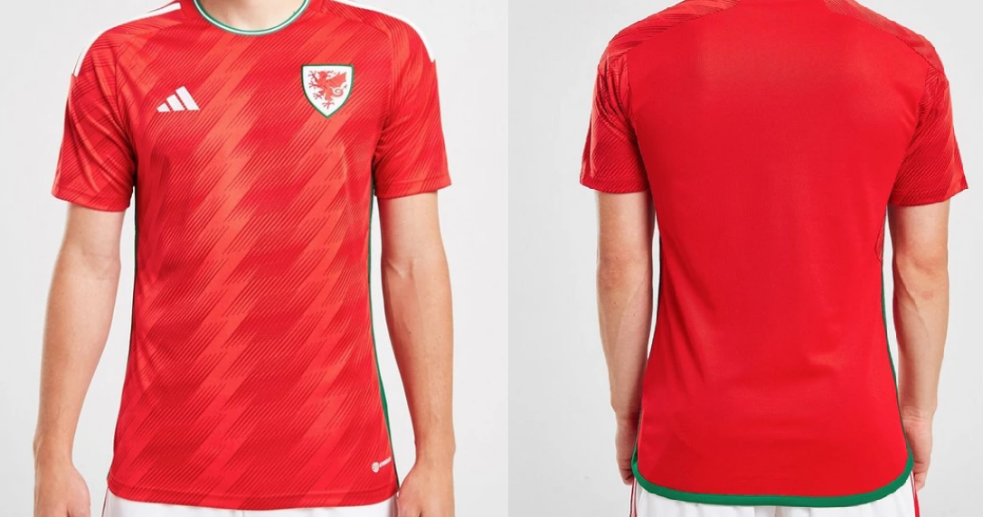 camiseta titular gales