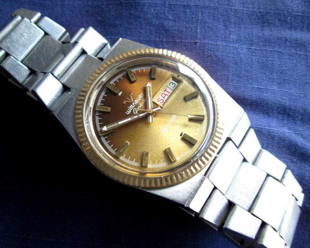 relic rose gold watch
