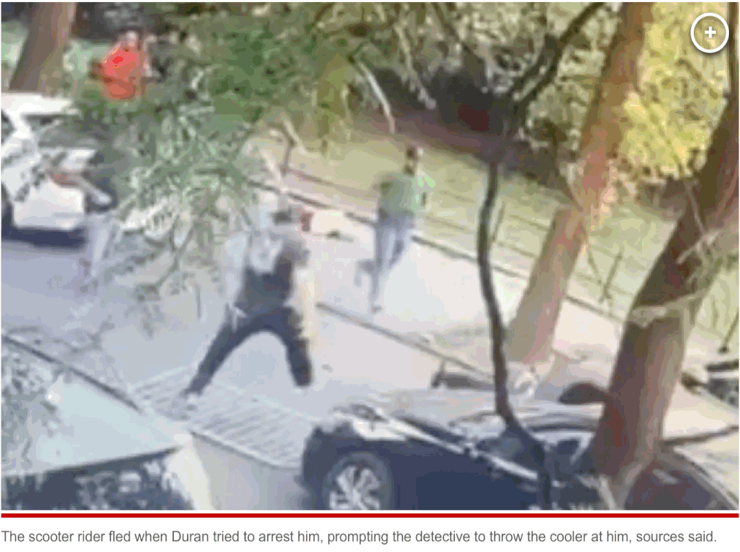 Suspect fleeing Bronx buyandbust dies when knocked off scooter by