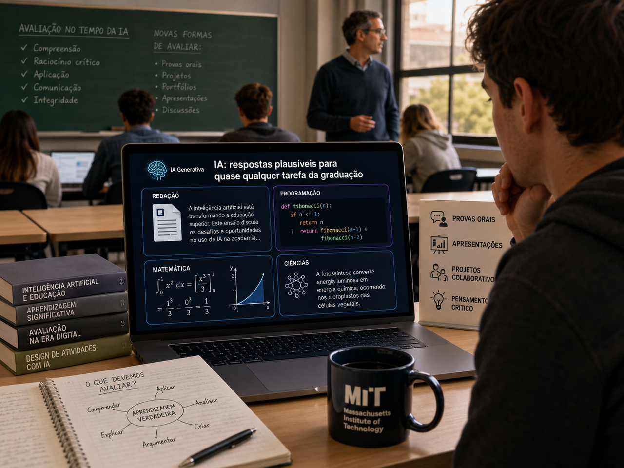 MIT alerta que IA já produz respostas plausíveis para quase qualquer tarefa da graduação