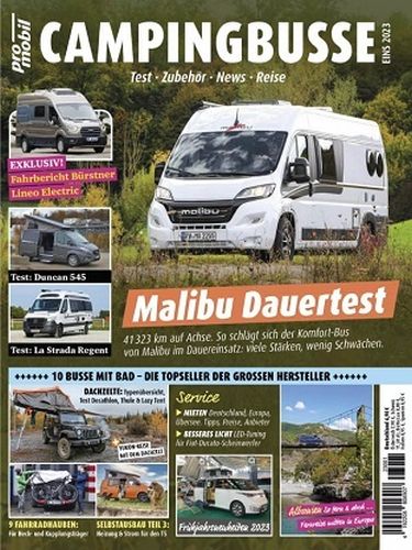Cover: Campingbusse Das VanLife-Magazin No 01 2023