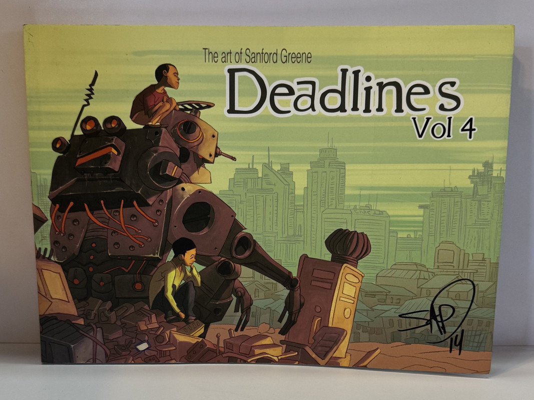 The art of Sanford Greene, Deadlines Vol. 4