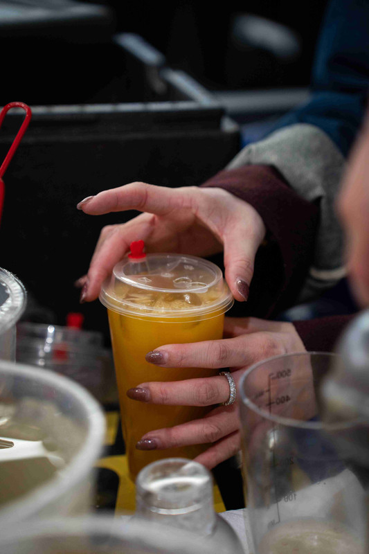 Bubble Tea préparé pour le week-end d’ouverture JD Aéroville